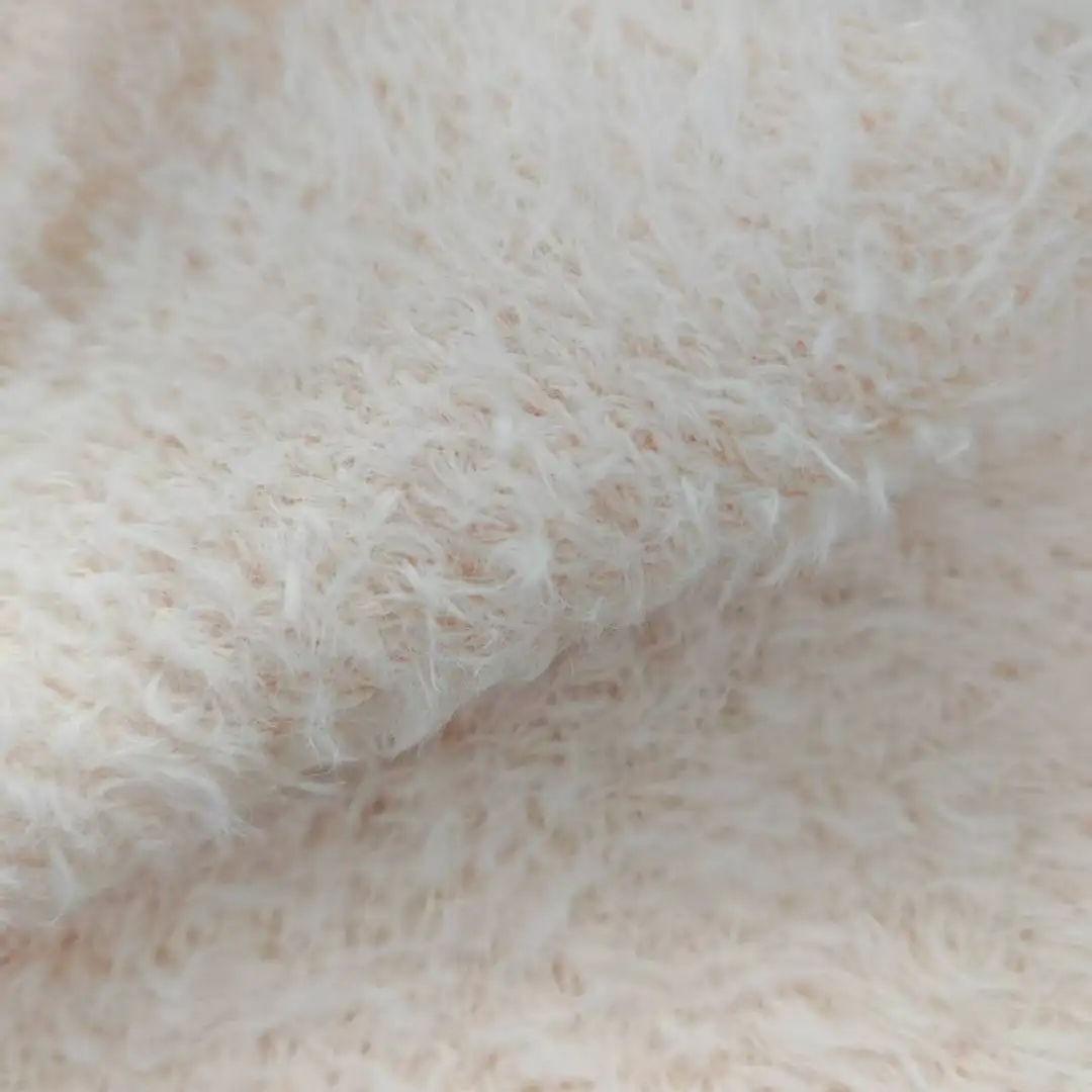 China Yarn for Open Cardigan (Sweater),Full-Zipper Cardigan (Sweater),Half-Zipper Cardigan (Sweater),Shirt Long Sleeve Button (Sweater) Teddy Yarn Fancy Yarn Polyester cream-coloured color buy from China wholesaler bulk order at wholesale price free worldwide shipping Alibaba