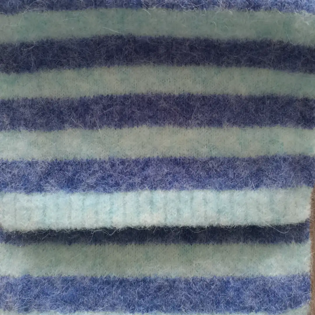 China Yarn for Ladies Vest (Sweater),Men’s Vest (Sweater),Open Cardigan (Sweater),Full-Zipper Cardigan (Sweater),Half-Zipper Cardigan (Sweater) Mossy Yarn Fancy Yarn Recycled Polyester Polyester Elastane Wool Blue color buy from China wholesaler bulk order at wholesale price free worldwide shipping Alibaba