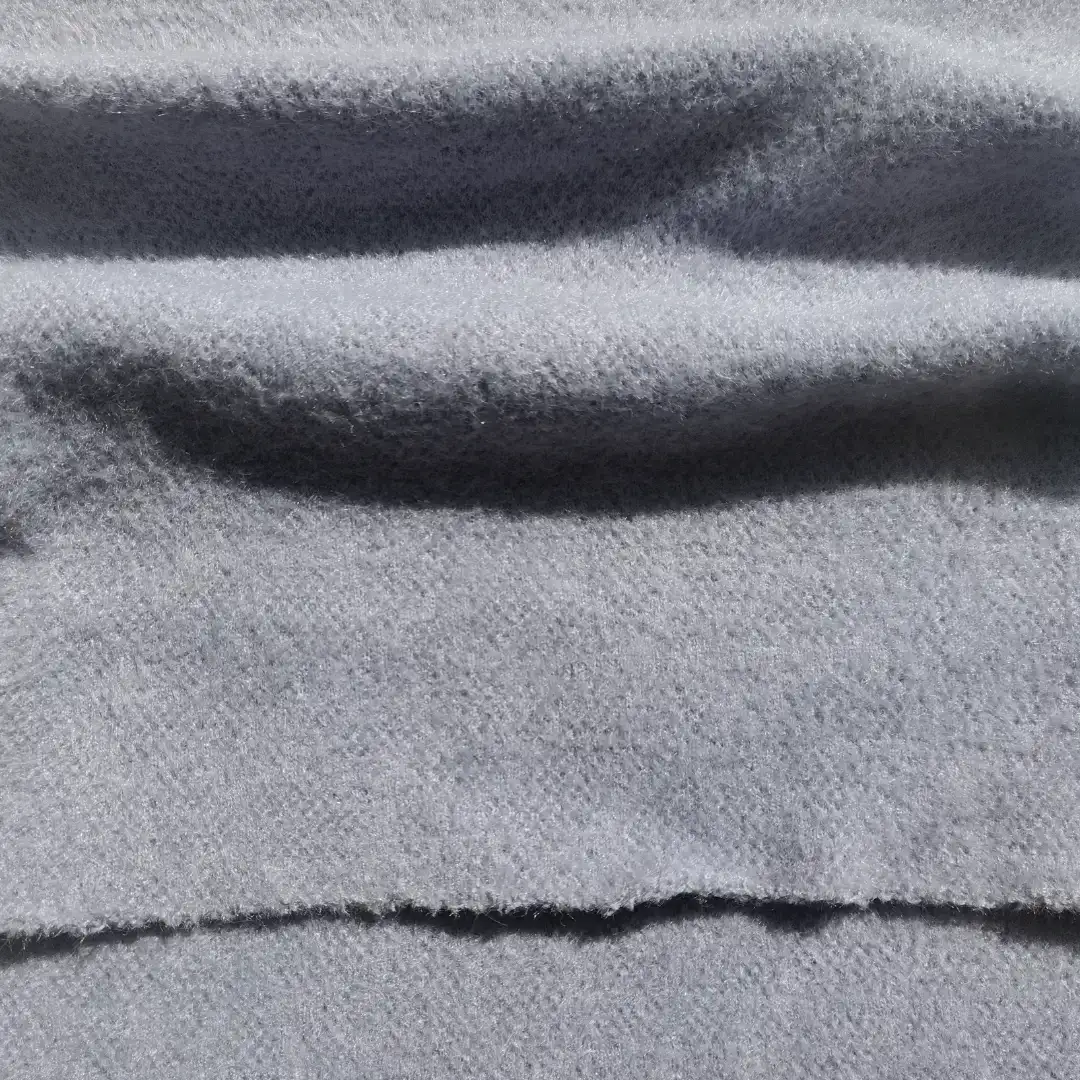 China Yarn for Open Cardigan (Sweater),Full-Zipper Cardigan (Sweater),Knitted Jacket (Sweater),Crew Neck Pullover (Sweater),Roll Neck Jumper (Sweater) Feather Yarn Fancy Yarn Polyamide Grey color buy from China wholesaler bulk order at wholesale price free worldwide shipping Alibaba