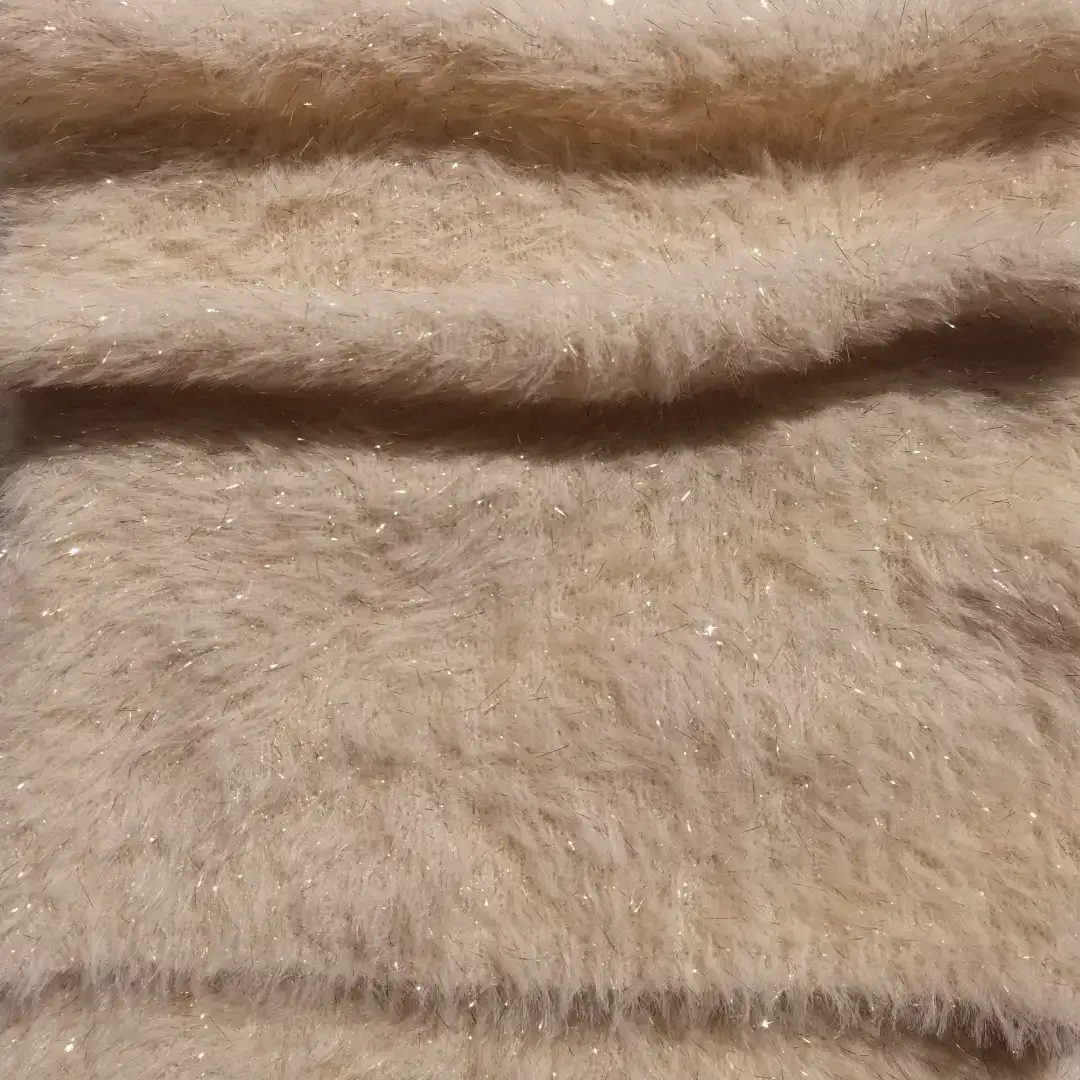 China Yarn for Open Cardigan (Sweater),Full-Zipper Cardigan (Sweater),Round Neck Pullover (Sweater),Crew Neck Pullover (Sweater),Roll Neck Jumper (Sweater) Cat Feather Yarn Fancy Yarn Nylon Lurex Light Yellow color buy from China wholesaler bulk order at wholesale price free worldwide shipping Alibaba