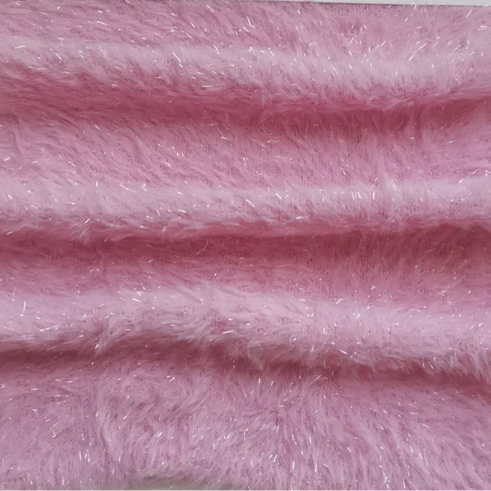 China Yarn for Ladies Vest (Sweater),Open Cardigan (Sweater),Kids Crew-Neck Cardigan (Sweater),Baby Crew Neck Jumper (Sweater) Cat Feather Yarn Fancy Yarn Nylon Lurex Pink color buy from China wholesaler bulk order at wholesale price free worldwide shipping Alibaba
