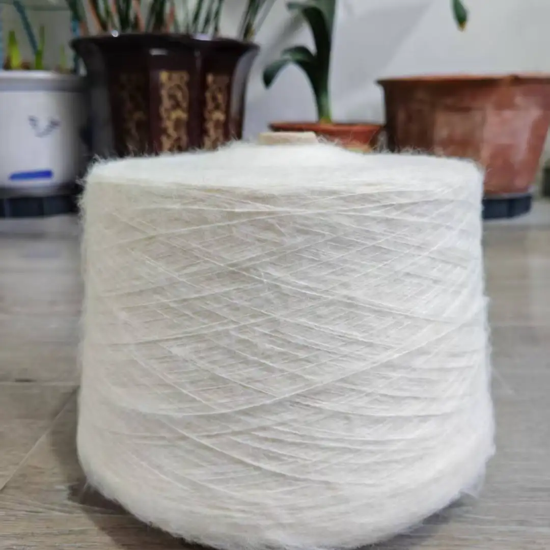 China Yarn for Open Cardigan (Sweater),Full-Zipper Cardigan (Sweater),Half-Zipper Cardigan (Sweater) Mossy Yarn Fancy Yarn Acrylic Polyester Spandex white color buy from China wholesaler bulk order at wholesale price free worldwide shipping Alibaba