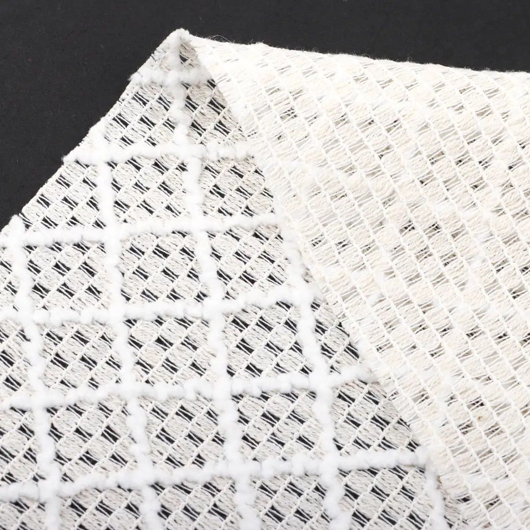 China Fabric for Shirt,Tank Top,Blouse,Skirt,Shorts Lace Knit Fabric Polyester Cotton white color buy from China wholesaler bulk order at wholesale price free worldwide shipping Alibaba