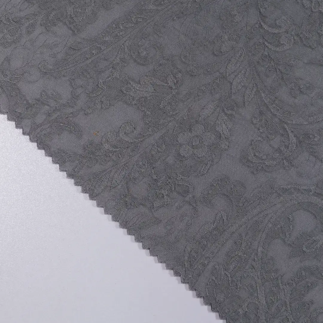 China Fabric for Shirt,Pants,Skirt Jacquard Synthetic Woven Fabric Viscose grey color buy from China wholesaler bulk order at wholesale price free worldwide shipping Alibaba