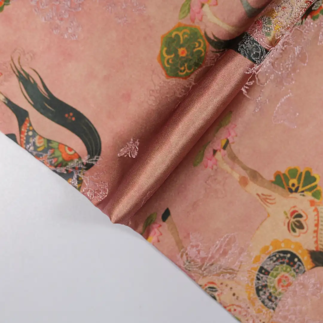 China Fabric for Shirt,Womens Paneled Tank Dress,Girls Back Slit Skirt,Womens Adjustable Half-Zip Maxi Pinafore Dress,Womens Asymmetrical Ruffled Skirt Jacquard Woven Blended Fabric Viscose Polyester green color buy from China wholesaler bulk order at wholesale price free worldwide shipping Alibaba