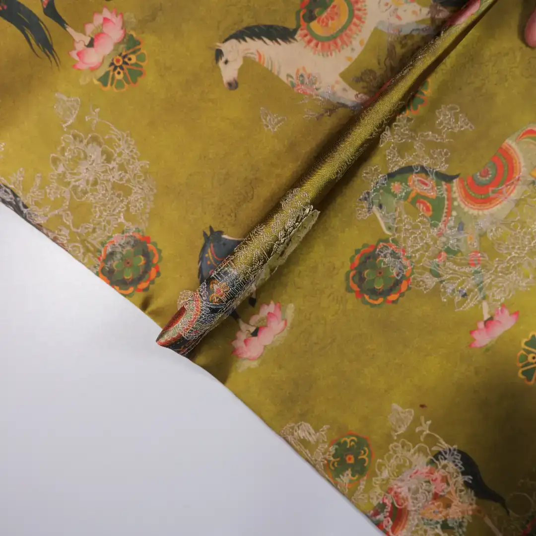 China Fabric for Shirt,Skirt Jacquard Woven Blended Fabric Viscose Polyester coloful color buy from China wholesaler bulk order at wholesale price free worldwide shipping Alibaba