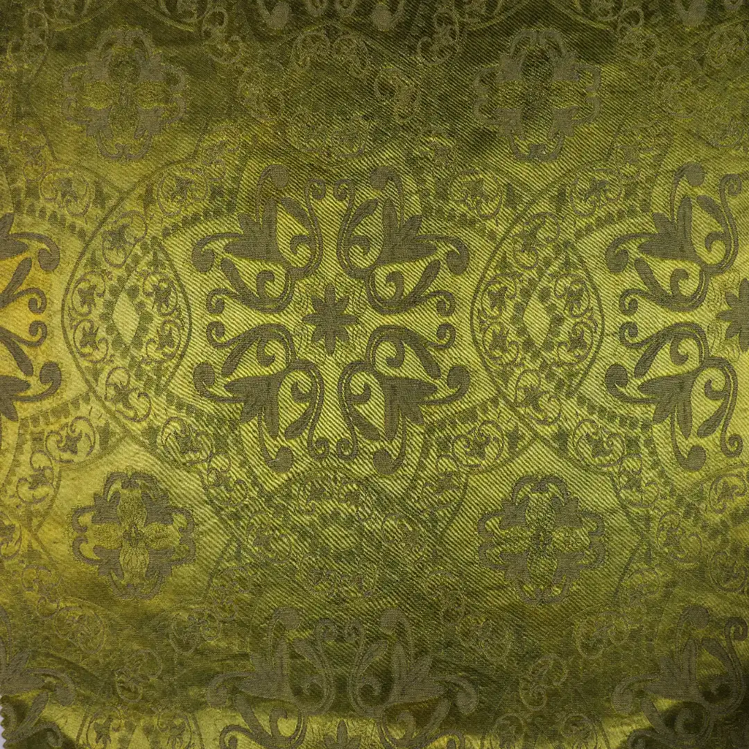 China Fabric for Shirt,Skirt Cotton/Rayon Jacquard Woven Blended Fabric Rayon Modal Wool green color buy from China wholesaler bulk order at wholesale price free worldwide shipping Alibaba