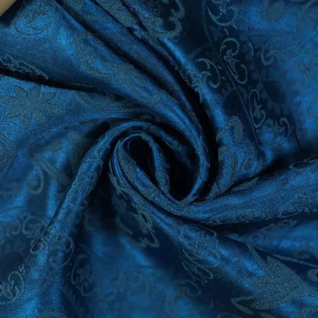 China Fabric for Shirt,Womens Asymmetrical Ruffled Skirt,Womens Belted Balloon Skirt Jacquard Woven Blended Fabric Rayon Modal Wool navy color buy from China wholesaler bulk order at wholesale price free worldwide shipping Alibaba