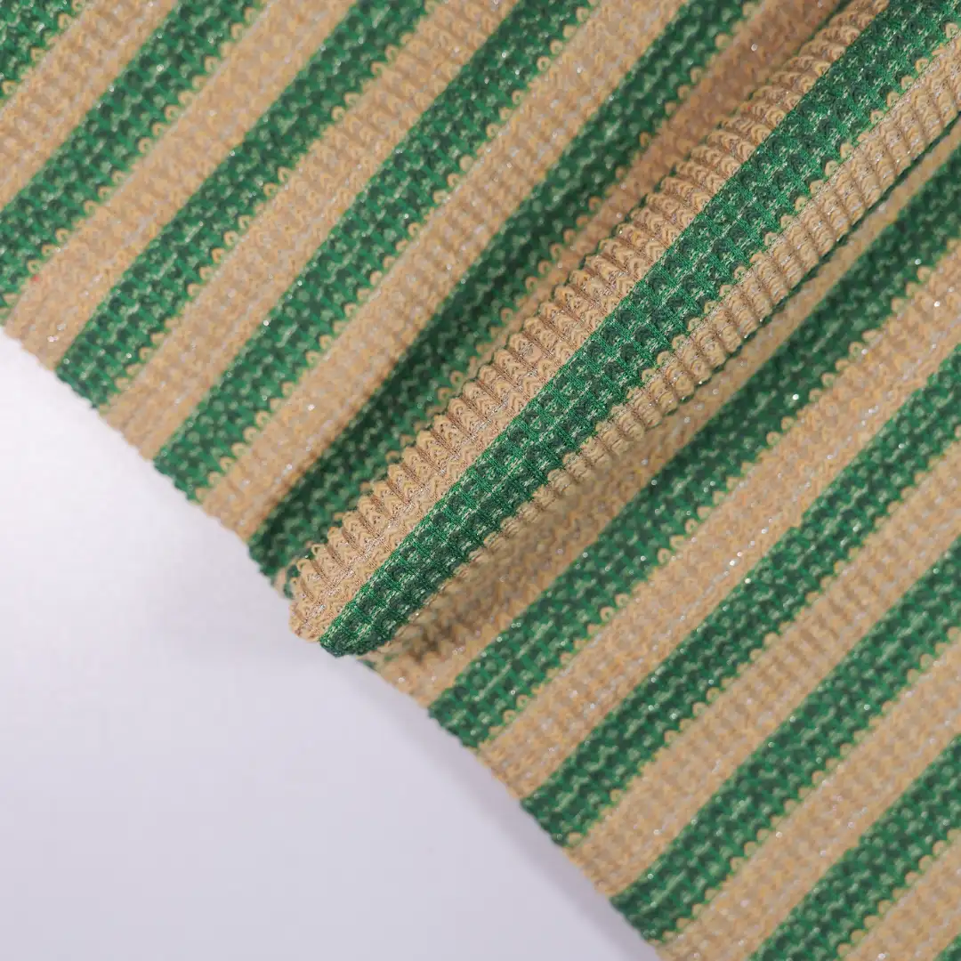 China Fabric for Skirt,Ruffled Mini Skirt,Tiered Ruched Midi Skirt,Kids Lace Trim Dress Yarn-dyed fabric Knit Fabric Polyester Lurex Spandex stripe color buy from China wholesaler bulk order at wholesale price free worldwide shipping Alibaba