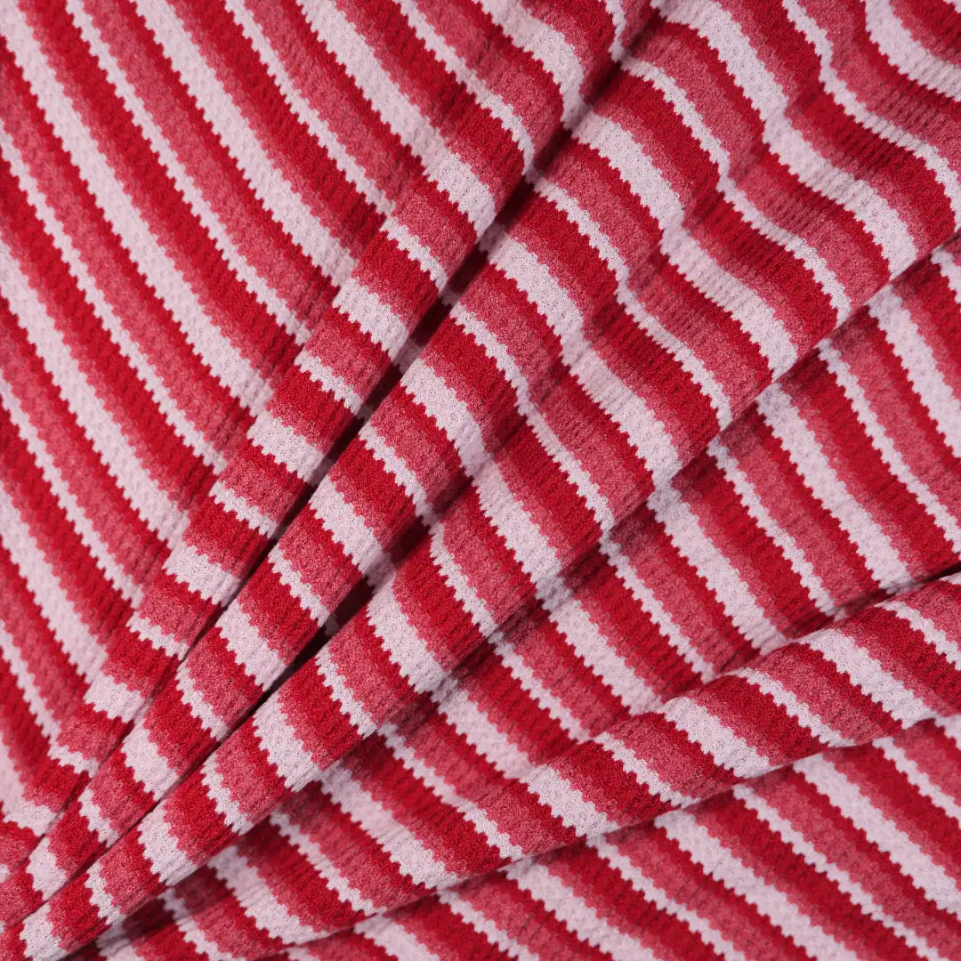 China Fabric for Skirt,Shorts,Bubble-Sleeve Crop Top Single Jersey Knit Fabric Polyester Rayon Spandex stripe color buy from China wholesaler bulk order at wholesale price free worldwide shipping Alibaba