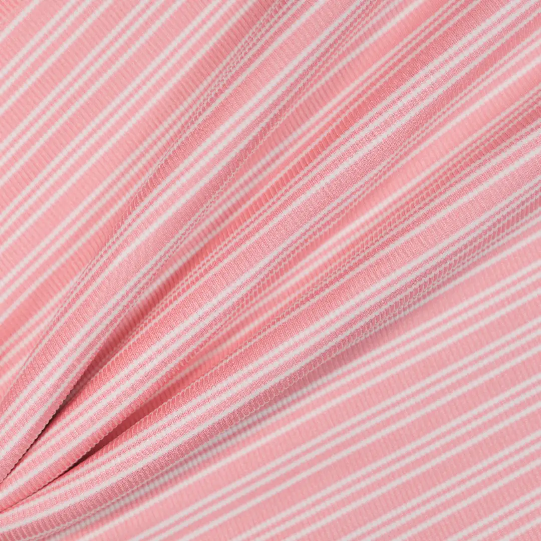 China Fabric for Hoodie,Yoga Clothes,Loungewear Single Jersey Knit Fabric Polyester Spandex pink color buy from China wholesaler bulk order at wholesale price free worldwide shipping Alibaba