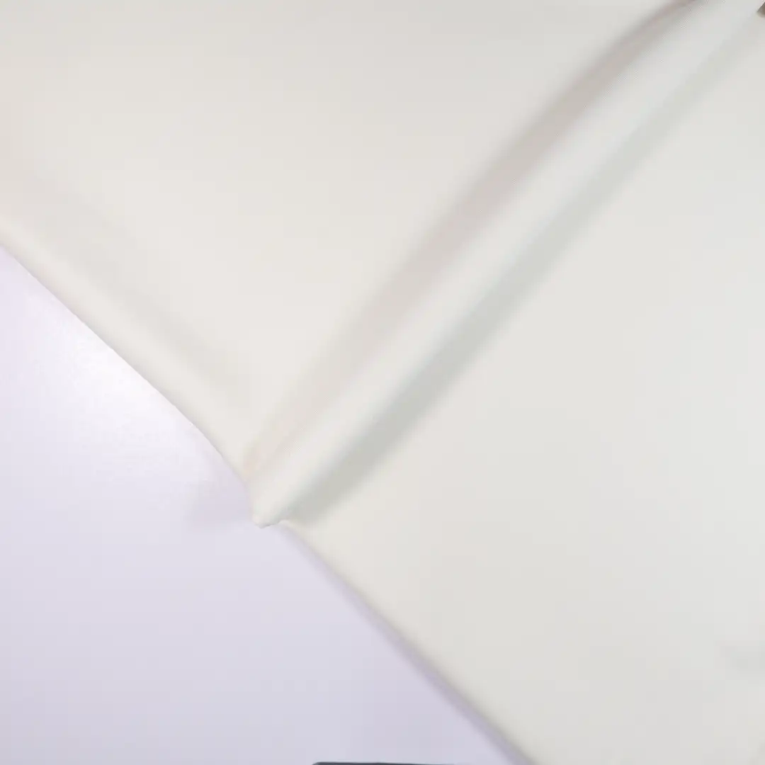 China Fabric for Shirt,Pants,Crop Top Single Jersey Knit Fabric Lyocell Recycled Polyester Polyester Spandex ivory color buy from China wholesaler bulk order at wholesale price free worldwide shipping Alibaba