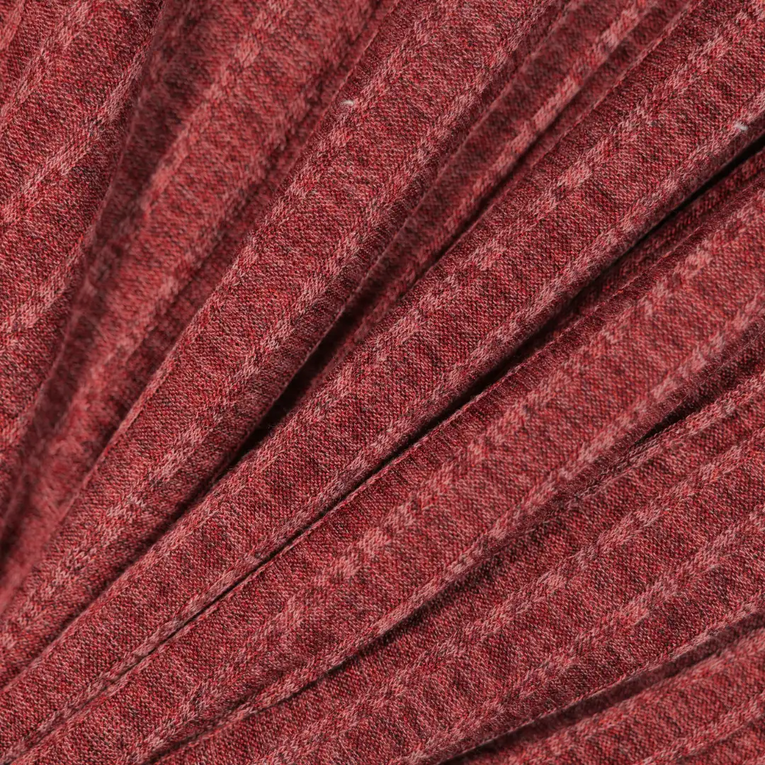 China Fabric for Skirt,Womens Mid Rise Wide Leg Pants Rib Knit Fabric Polyester Rayon Spandex wine color buy from China wholesaler bulk order at wholesale price free worldwide shipping Alibaba