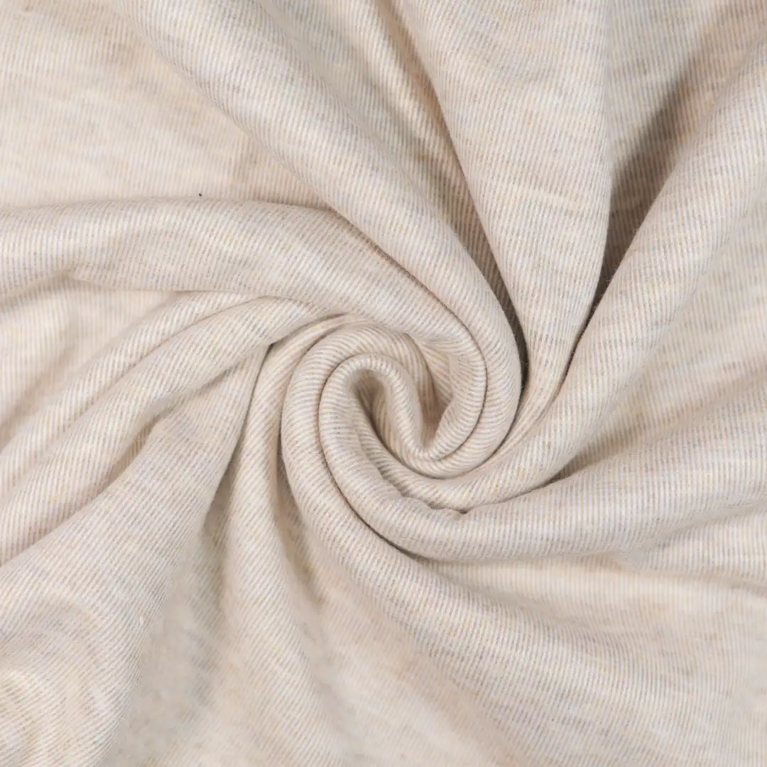 China Fabric for T-Shirt,Polo Shirt,Tank Top,Shorts Single Jersey Knit Fabric Polyester Rayon Spandex rice color buy from China wholesaler bulk order at wholesale price free worldwide shipping Alibaba