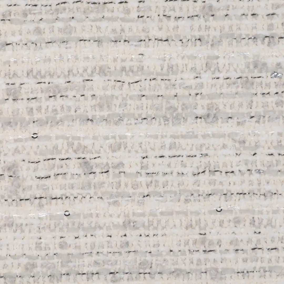 China Fabric for Jackets,Skirt Chanel-Style Fabric Woolen Polyester grey color buy from China wholesaler bulk order at wholesale price free worldwide shipping Alibaba