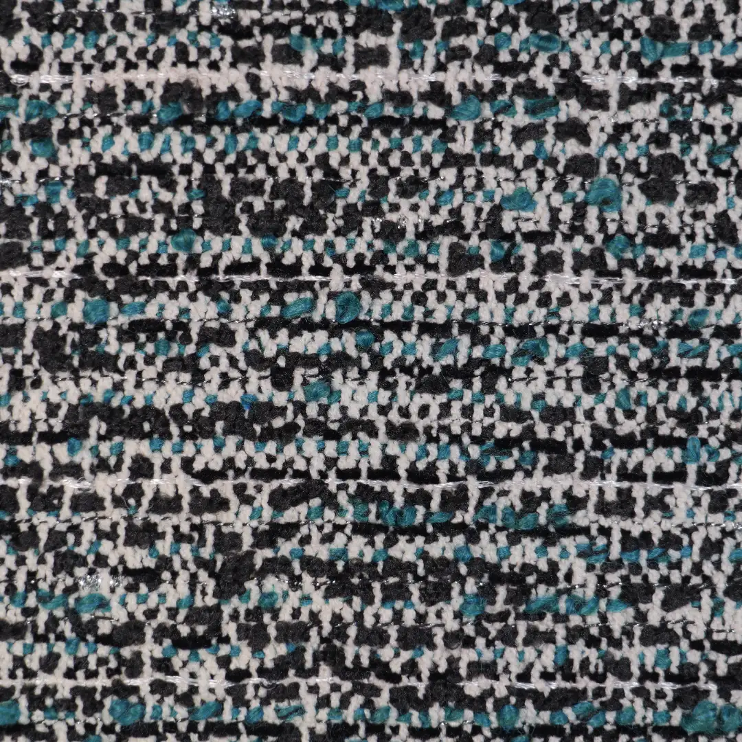 China Fabric for Skirt,Trench Coat Chanel-Style Fabric Woolen Polyester black color buy from China wholesaler bulk order at wholesale price free worldwide shipping Alibaba