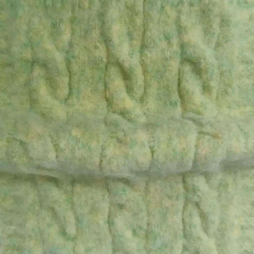 China Yarn for Ladies Vest (Sweater),Men’s Vest (Sweater),Round Neck Pullover (Sweater),Hoodie  (Sweater) Mossy Yarn Fancy Yarn Recycled Polyester Acrylic Wool Nylon Spandex Green+yellow color buy from China wholesaler bulk order at wholesale price free worldwide shipping Alibaba