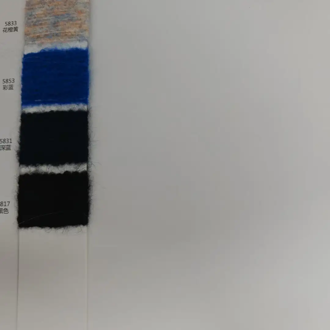 China Yarn for Ladies Vest (Sweater),Men’s Vest (Sweater),Round Neck Pullover (Sweater),Hoodie  (Sweater) Mossy Yarn Fancy Yarn Recycled Polyester Acrylic Wool Nylon Spandex Green+yellow color buy from China wholesaler bulk order at wholesale price free worldwide shipping Alibaba