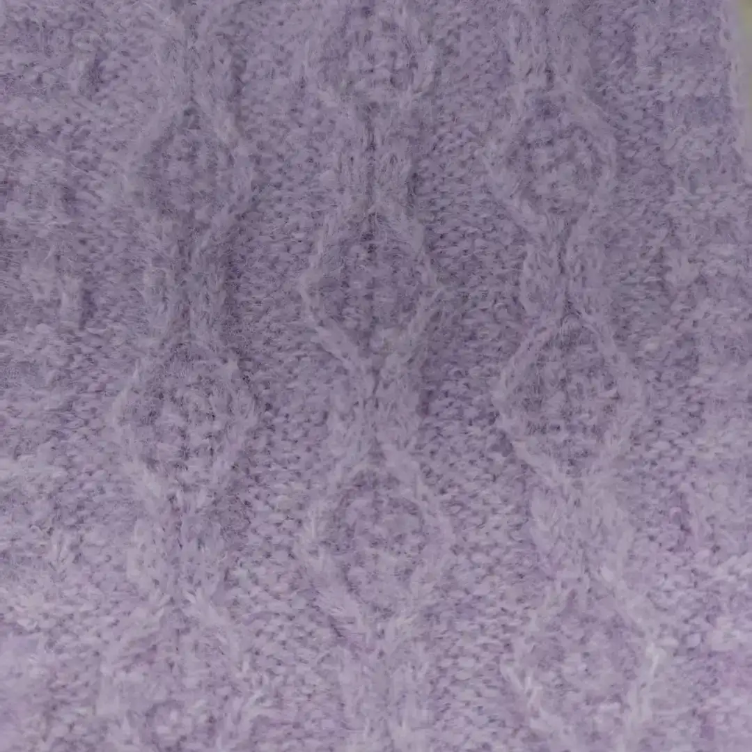 China Yarn for Open Cardigan (Sweater),Round Neck Pullover (Sweater),Hoodie  (Sweater),Dresses (Pullover) (Sweater) Mossy Yarn Fancy Yarn Wool Nylon Recycled Polyester Polyester Spandex purple color buy from China wholesaler bulk order at wholesale price free worldwide shipping Alibaba