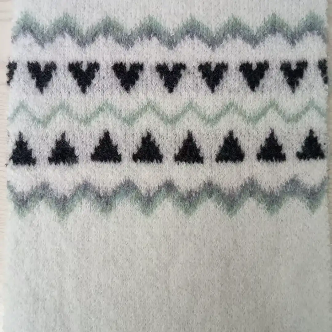 China Yarn for Knitted Jacket (Sweater),Round Neck Pullover (Sweater),Crew Neck Pullover (Sweater),Hoodie  (Sweater) Mossy Yarn Fancy Yarn Polyester Wool Acrylic Nylon Spandex Green, gray, white color buy from China wholesaler bulk order at wholesale price free worldwide shipping Alibaba