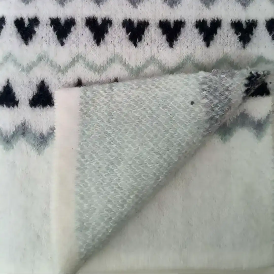 China Yarn for Knitted Jacket (Sweater),Round Neck Pullover (Sweater),Crew Neck Pullover (Sweater),Hoodie  (Sweater) Mossy Yarn Fancy Yarn Polyester Wool Acrylic Nylon Spandex Green, gray, white color buy from China wholesaler bulk order at wholesale price free worldwide shipping Alibaba