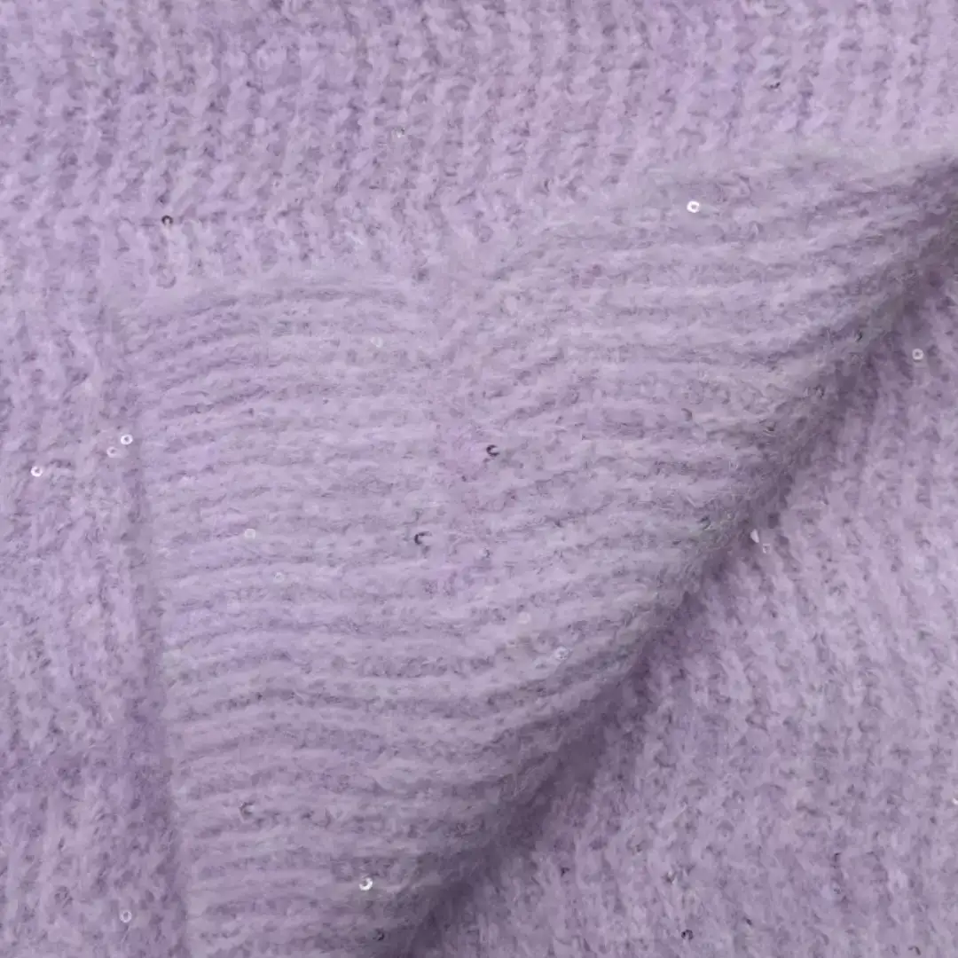 China Yarn for Round Neck Pullover (Sweater),Hoodie  (Sweater),Dresses (Pullover) (Sweater),Skirt (Sweater),Roll Neck Jumper (Sweater) Mossy Yarn Fancy Yarn Wool Nylon Polyester Sequin Spandex blue, purple, sparkling color buy from China wholesaler bulk order at wholesale price free worldwide shipping Alibaba