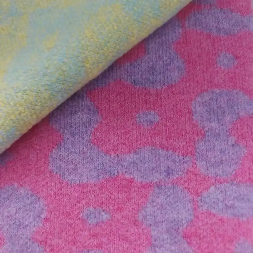 China Yarn for Knitted Jacket (Sweater),Round Neck Pullover (Sweater),Crew Neck Pullover (Sweater),Roll Neck Jumper (Sweater) Mossy Yarn Fancy Yarn Wool PTT Recycled Polyester Spandex blue+yellow color buy from China wholesaler bulk order at wholesale price free worldwide shipping Alibaba