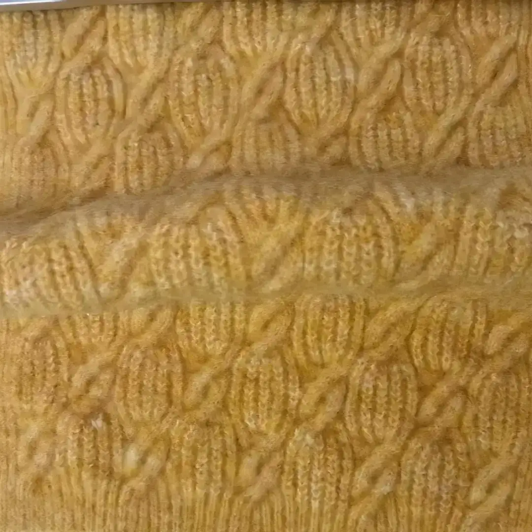 China Yarn for Kids Crew-Neck Cardigan (Sweater),Roll Neck Jumper (Sweater),Kids Ruffled Edge Jumper (Sweater),Kids Scalloped Hem Skirt (Sweater) Mossy Yarn Fancy Yarn Polyester Acrylic Nylon Wool Spandex yellow, brown, apricot-colored color buy from China wholesaler bulk order at wholesale price free worldwide shipping Alibaba