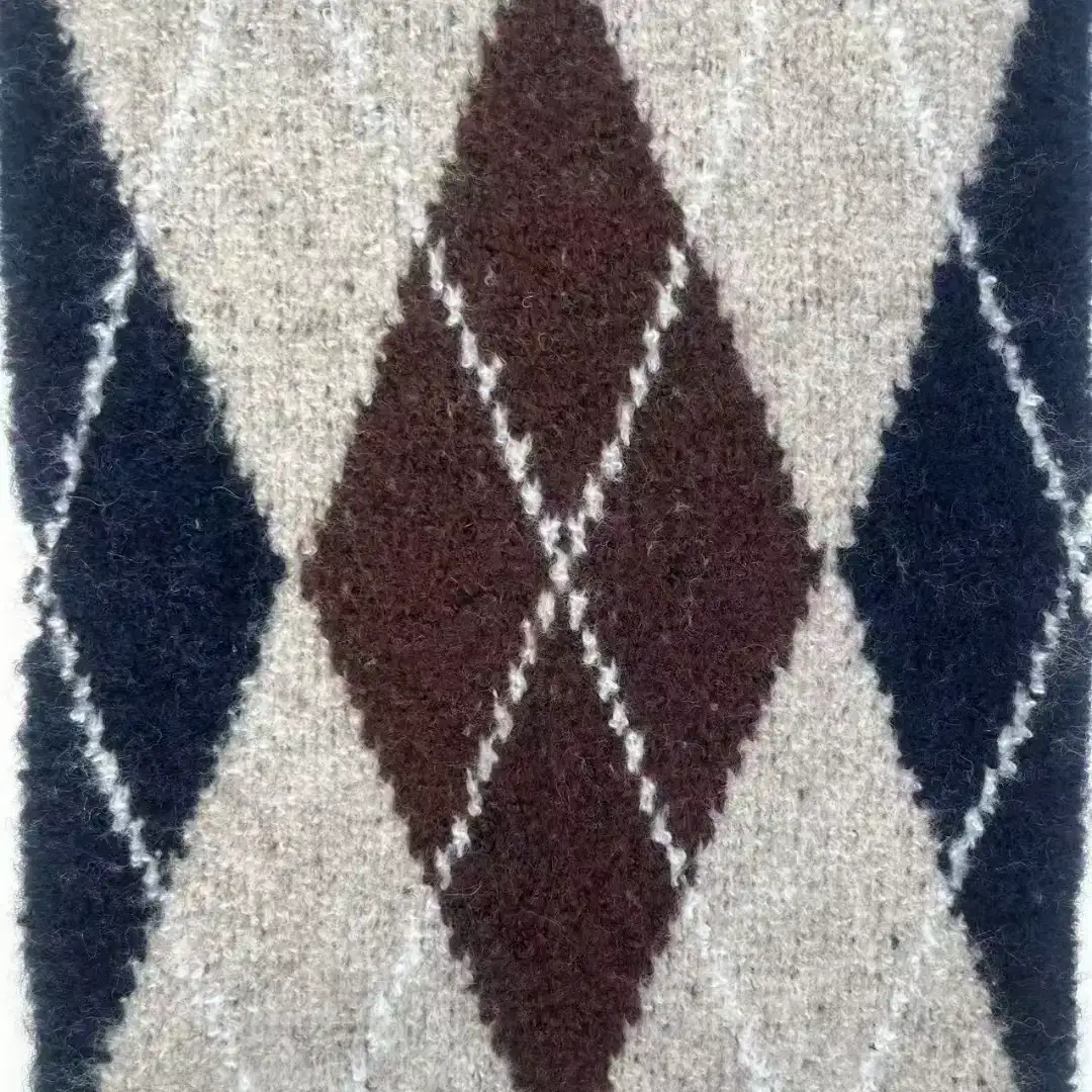 China Yarn for Ladies Vest (Sweater),Open Cardigan (Sweater),Hoodie  (Sweater),Knitted Leggings (Sweater),Men's Pants (Sweater) Mossy Yarn Fancy Yarn Wool Acrylic Polyester Nylon Spandex white+brown+deep blue color buy from China wholesaler bulk order at wholesale price free worldwide shipping Alibaba