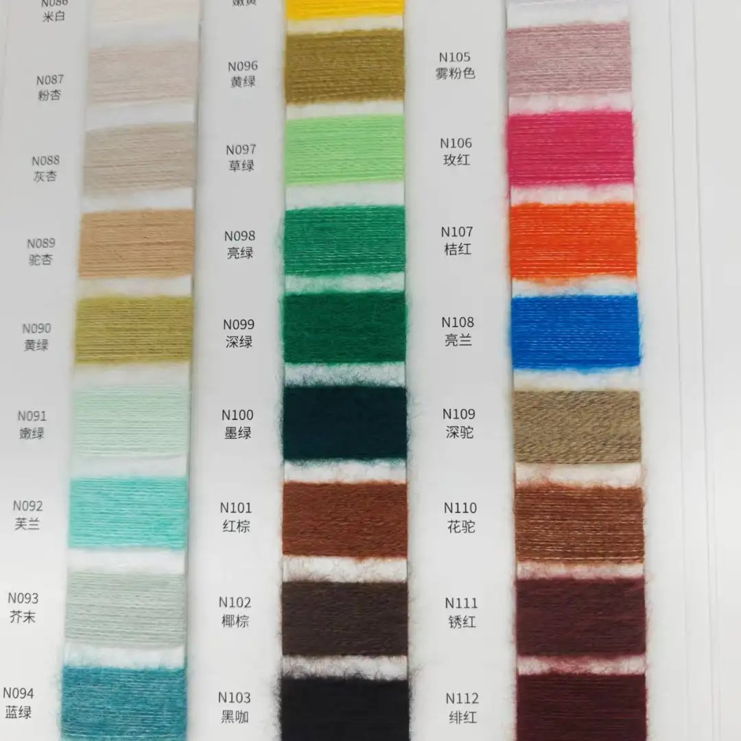 China Yarn for Ladies Vest (Sweater),Open Cardigan (Sweater),Hoodie  (Sweater),Knitted Leggings (Sweater),Men's Pants (Sweater) Mossy Yarn Fancy Yarn Wool Acrylic Polyester Nylon Spandex white+brown+deep blue color buy from China wholesaler bulk order at wholesale price free worldwide shipping Alibaba