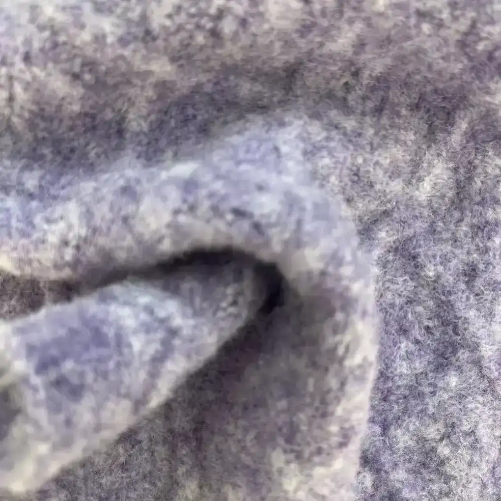 China Yarn for Hoodie  (Sweater),Roll Neck Jumper (Sweater),Scallop Trims Cardigan (Sweater),Fake Two-Piece Jumper (Sweater) Mossy Yarn Fancy Yarn Wool Nylon Acrylic Recycled Polyester Polyester Spandex PURPLE，white color buy from China wholesaler bulk order at wholesale price free worldwide shipping Alibaba