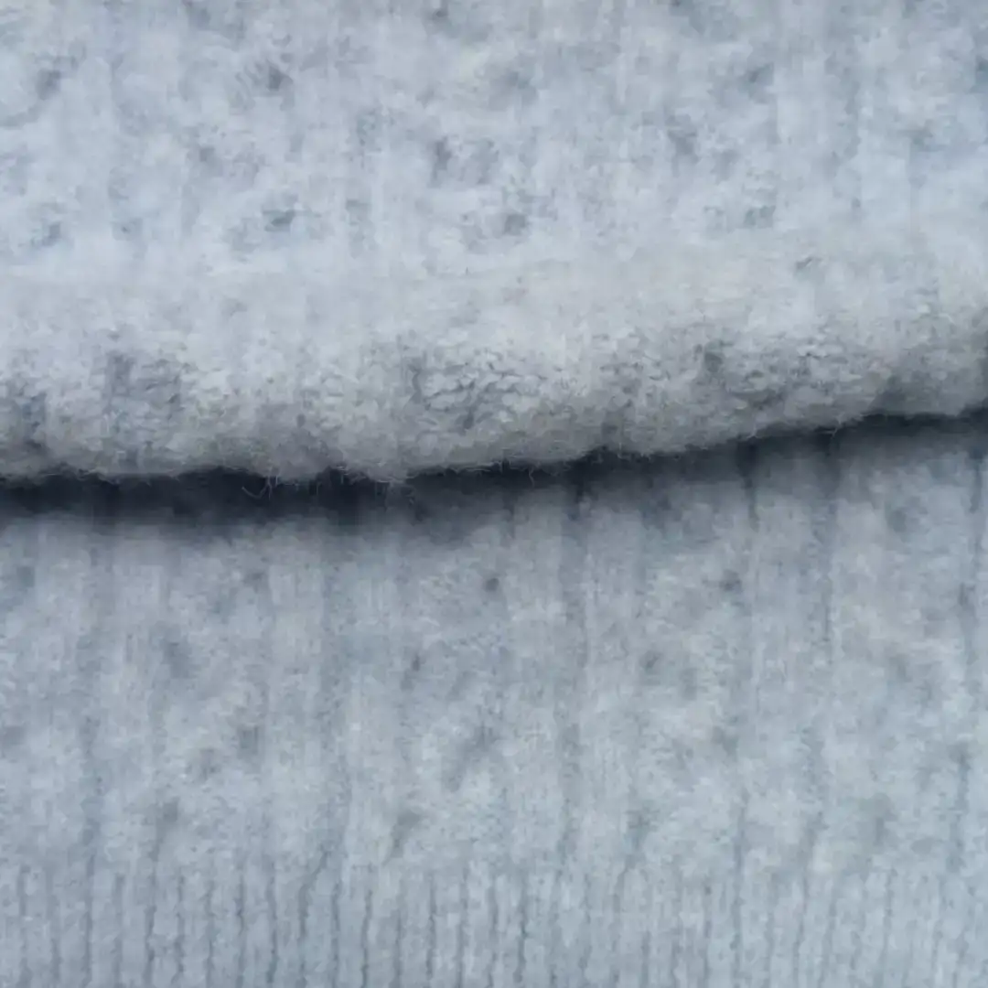 China Yarn for Ladies Vest (Sweater),Men’s Vest (Sweater),Open Cardigan (Sweater),Full-Zipper Cardigan (Sweater),Women's Pants (Sweater),Roll Neck Jumper (Sweater) Mossy Yarn Fancy Yarn Polyester Acrylic Nylon Wool Spandex yellow, blue color buy from China wholesaler bulk order at wholesale price free worldwide shipping Alibaba