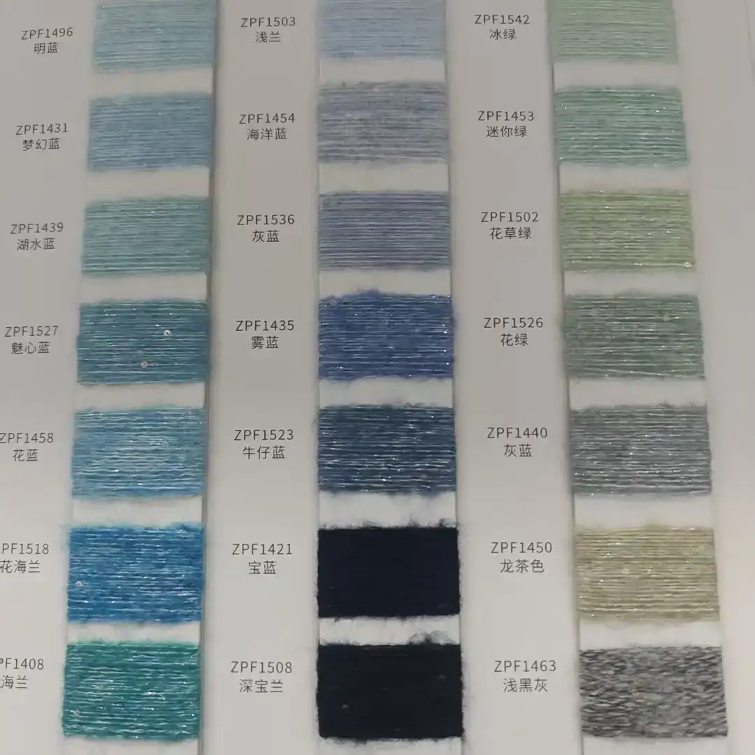 China Yarn for Roll Neck Jumper (Sweater),Kids Ruffled Edge Jumper (Sweater),Gorilla Slim Fit Layer Top (Sweater),Kids Scallop Trims Dress (Sweater) Mossy Yarn Fancy Yarn Acrylic Polyester Lurex Sequin Spandex blue, green color buy from China wholesaler bulk order at wholesale price free worldwide shipping Alibaba