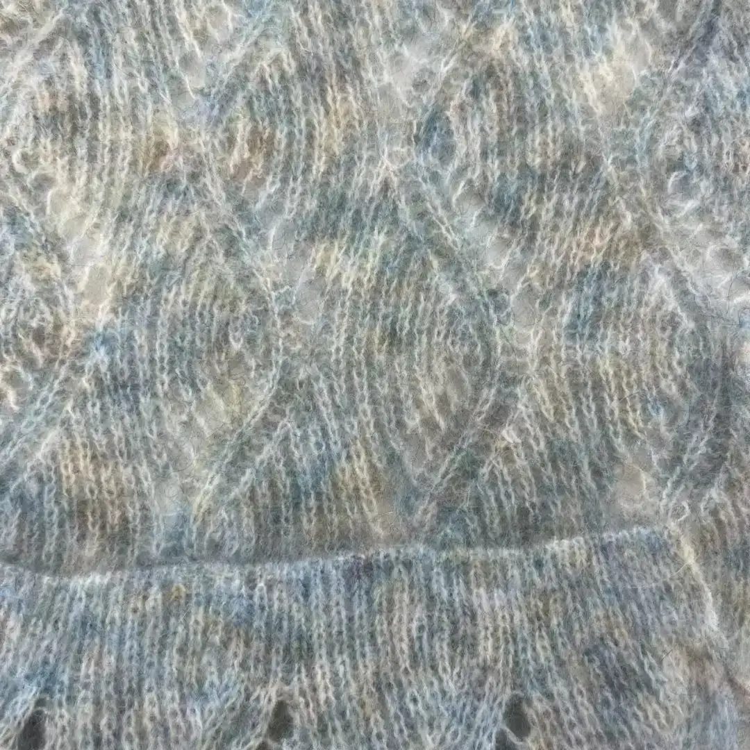 China Yarn for Knitted Jacket (Sweater),Round Neck Pullover (Sweater),Knitted Trousers (Sweater),Ruffle Tight Dress (Sweater) Mossy Yarn Fancy Yarn Mohair Wool Acrylic Nylon Spandex blue+green color buy from China wholesaler bulk order at wholesale price free worldwide shipping Alibaba