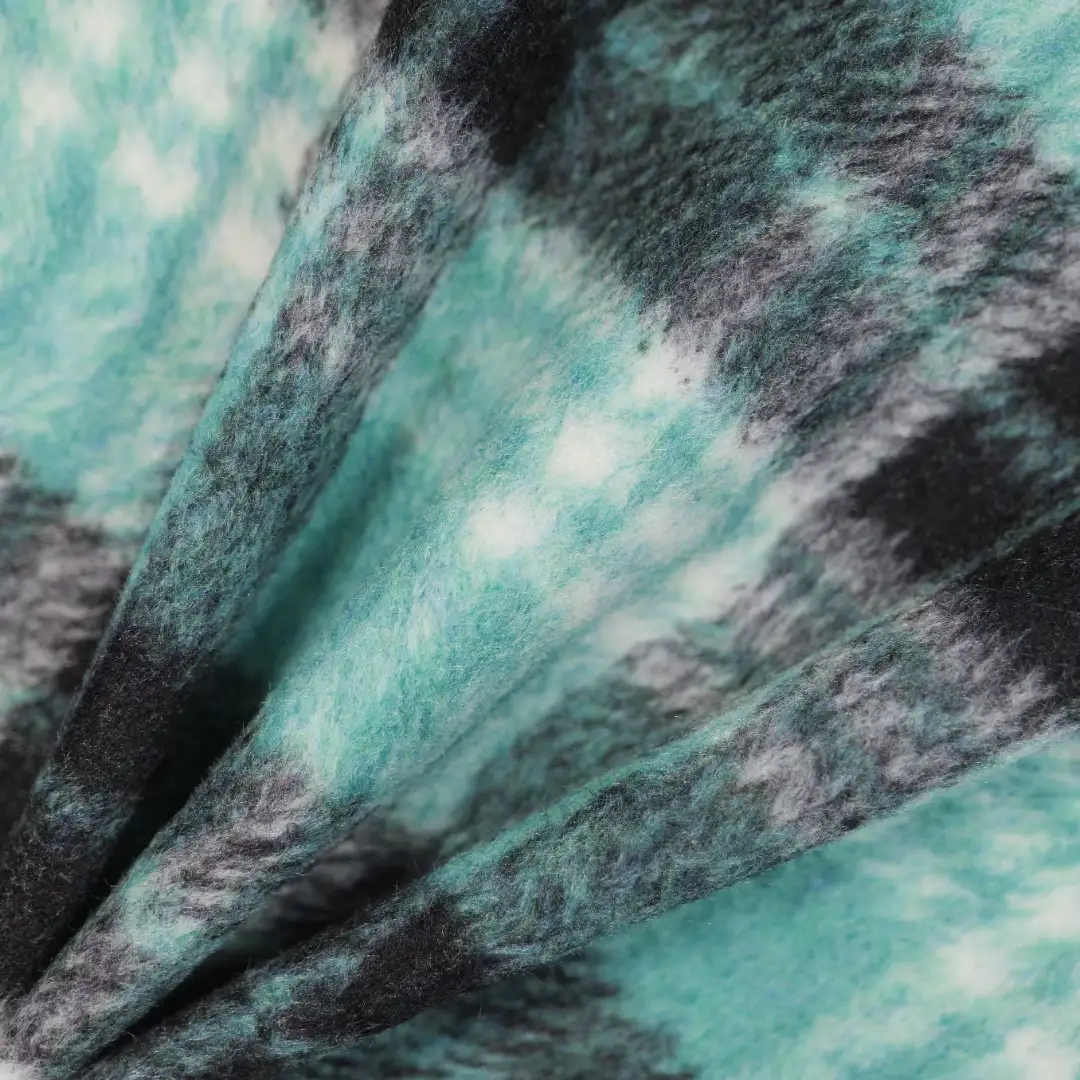 China Fabric for Overcoat Woolen Overcoat Woolen Polyester green color buy from China wholesaler bulk order at wholesale price free worldwide shipping Alibaba