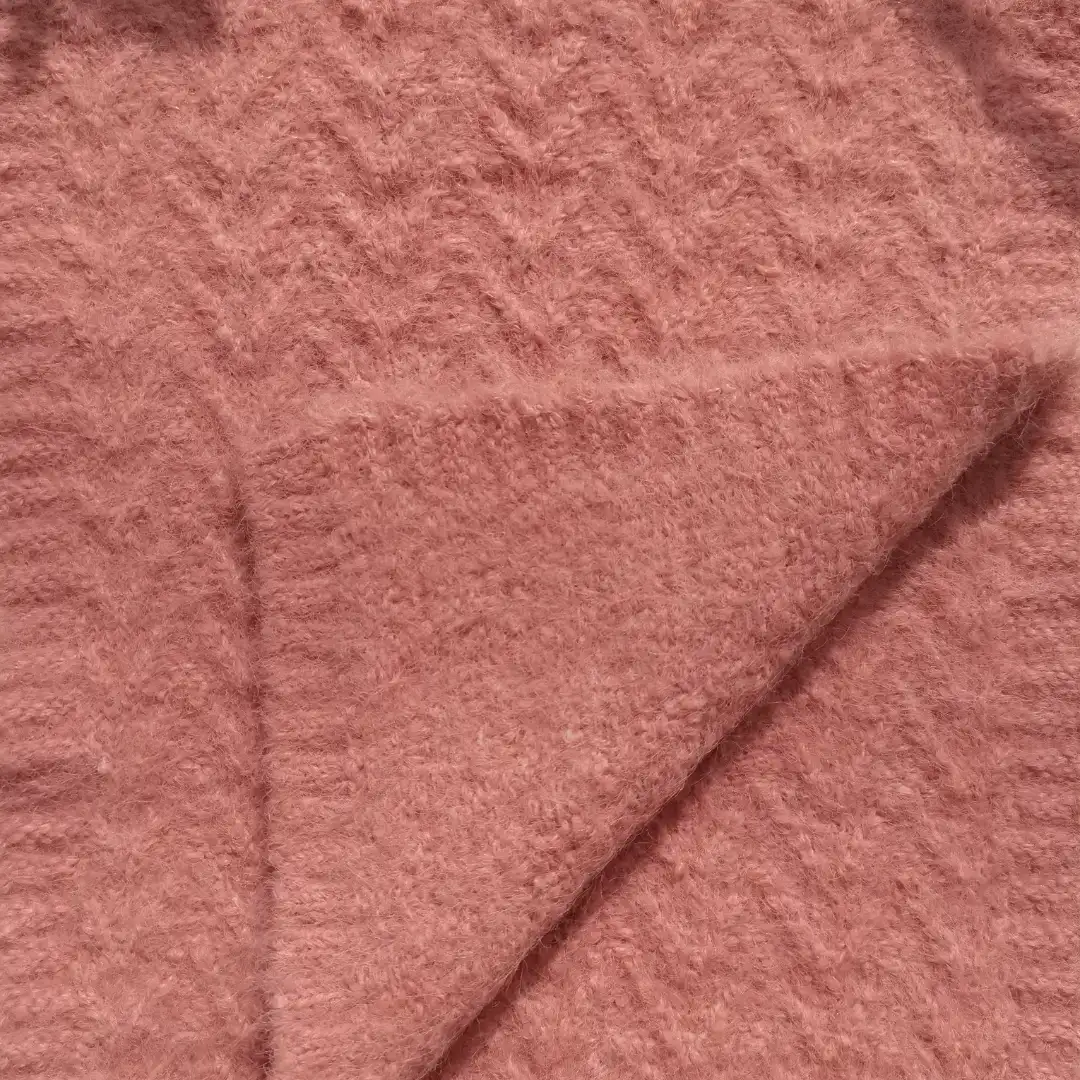 China Yarn for Ladies Vest (Sweater),Open Cardigan (Sweater),Round Neck Pullover (Sweater),Roll Neck Jumper (Sweater),U-Neck Cardigan (Sweater) Mossy Yarn Fancy Yarn Recycled Polyester Polyester Nylon Wool Elastane Rose Pink color buy from China wholesaler bulk order at wholesale price free worldwide shipping Alibaba