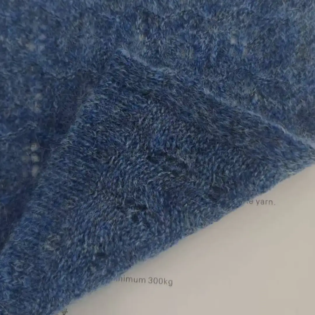 China Yarn for Open Cardigan (Sweater),Full-Zipper Cardigan (Sweater),Half-Zipper Cardigan (Sweater),Shirt Long Sleeve Button (Sweater) Mossy Yarn Fancy Yarn Acrylic Recycled Nylon RWS Wool Alpaca blue color buy from China wholesaler bulk order at wholesale price free worldwide shipping Alibaba