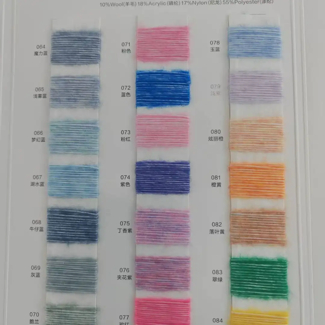 China Yarn for Open Cardigan (Sweater),Full-Zipper Cardigan (Sweater),Half-Zipper Cardigan (Sweater),Shirt Long Sleeve Button (Sweater) Air Spun Yarn Fancy Yarn Wool Acrylic Nylon Polyester Gray color buy from China wholesaler bulk order at wholesale price free worldwide shipping Alibaba