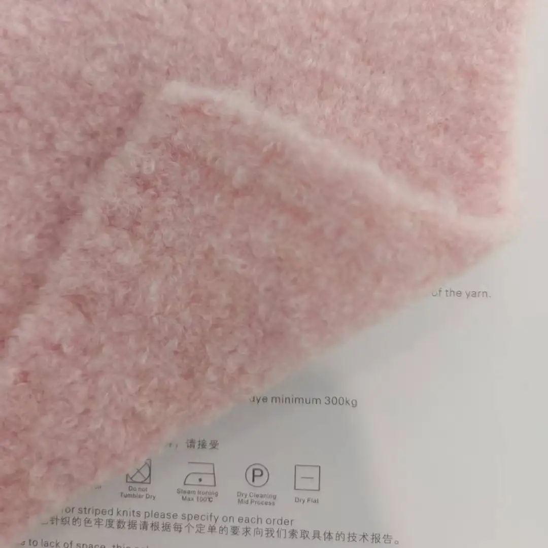 China Yarn for Full-Zipper Cardigan (Sweater),Half-Zipper Cardigan (Sweater),Shirt Long Sleeve Button (Sweater),Shirt Long Sleeve Zipper (Sweater) Boucle Yarn Fancy Yarn Wool Alpaca Polyester Acrylic Spandex pink color buy from China wholesaler bulk order at wholesale price free worldwide shipping Alibaba