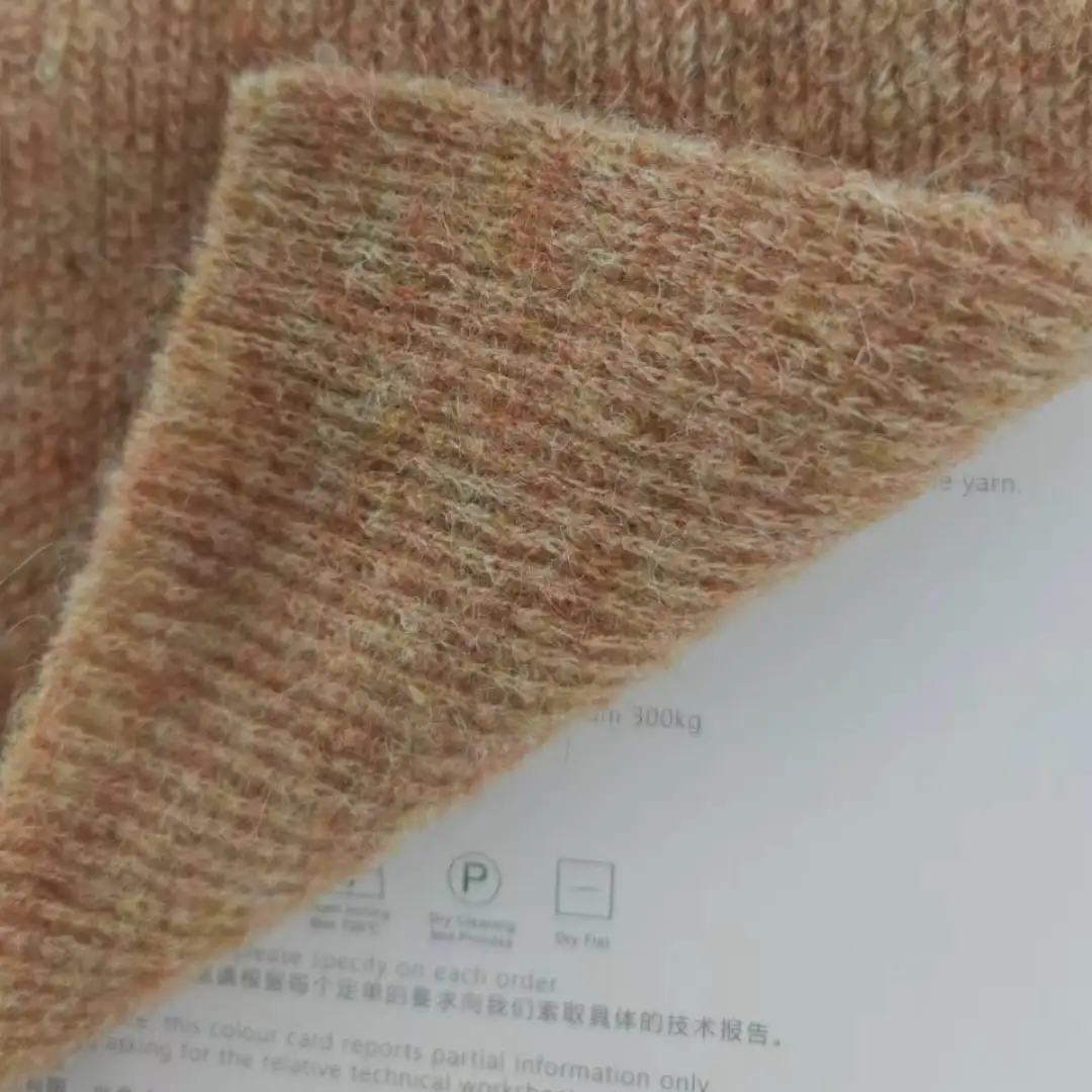 China Yarn for Open Cardigan (Sweater),Full-Zipper Cardigan (Sweater),Half-Zipper Cardigan (Sweater),Shirt Long Sleeve Button (Sweater) Mossy Yarn Fancy Yarn Recycled Polyester Wool Nylon Spandex brown color buy from China wholesaler bulk order at wholesale price free worldwide shipping Alibaba