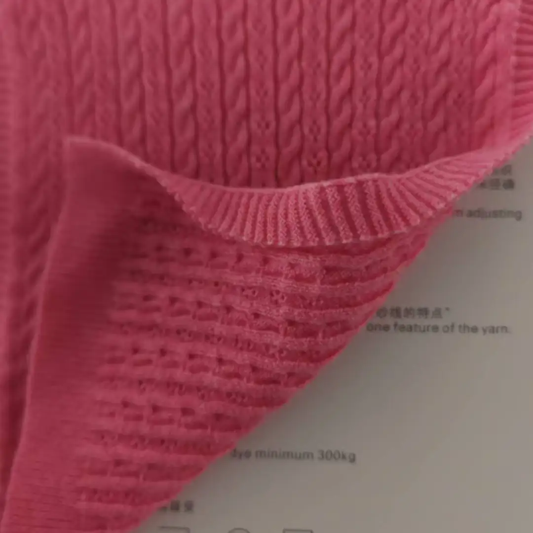 China Yarn for Men’s Vest (Sweater),Open Cardigan (Sweater),Full-Zipper Cardigan (Sweater),Half-Zipper Cardigan (Sweater) Core Spun Yarn Regular Yarn Recycled Polyester PBT pink color buy from China wholesaler bulk order at wholesale price free worldwide shipping Alibaba