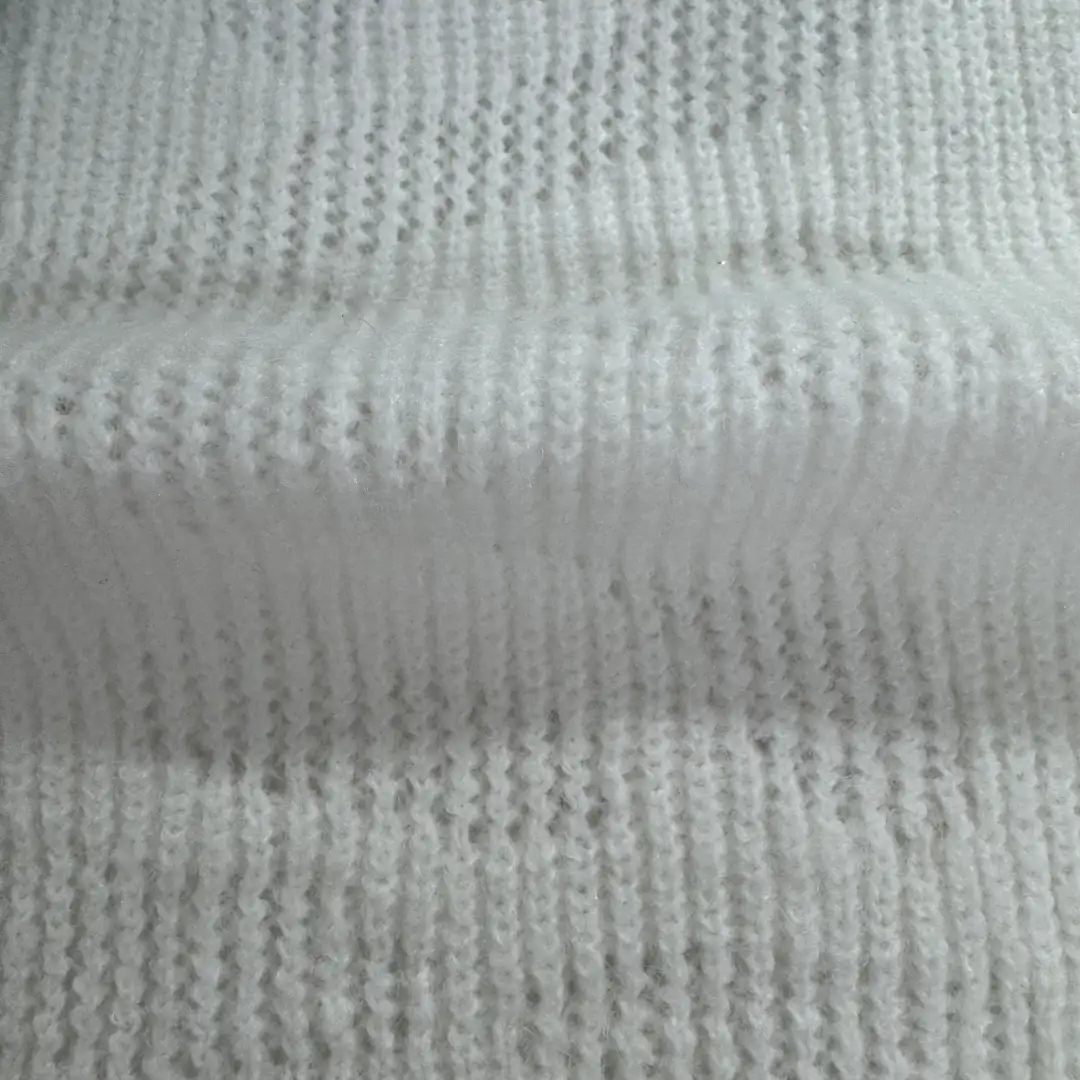 China Yarn for Ladies Vest (Sweater),Men’s Vest (Sweater),Open Cardigan (Sweater),Full-Zipper Cardigan (Sweater),Crew Neck Pullover (Sweater),Crop Top Pullover (Sweater),Hoodie  (Sweater) Mossy Yarn Fancy Yarn Recycled Polyester Acrylic Wool Spandex White color buy from China wholesaler bulk order at wholesale price free worldwide shipping Alibaba