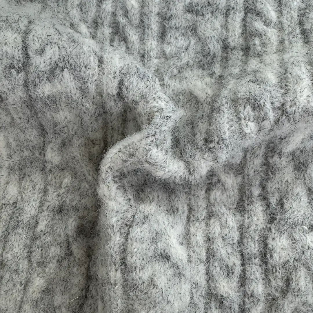 China Yarn for Ladies Vest (Sweater),Men’s Vest (Sweater),Open Cardigan (Sweater),Full-Zipper Cardigan (Sweater),Crew Neck Pullover (Sweater),Crop Top Pullover (Sweater),Hoodie  (Sweater) Mossy Yarn Fancy Yarn Recycled Polyester Polyester Nylon Wool Spandex Gray color buy from China wholesaler bulk order at wholesale price free worldwide shipping Alibaba