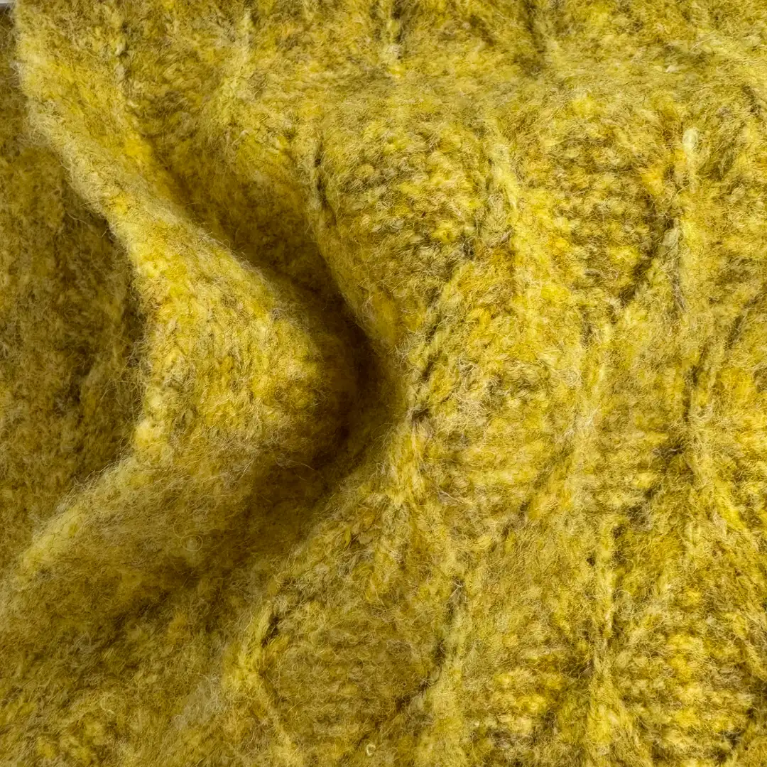 China Yarn for Ladies Vest (Sweater),Men’s Vest (Sweater),Open Cardigan (Sweater),Full-Zipper Cardigan (Sweater),Round Neck Pullover (Sweater),Crew Neck Pullover (Sweater),Crop Top Pullover (Sweater) Mossy Yarn Fancy Yarn Recycled Polyester Acrylic Nylon Wool Spandex Yellow color buy from China wholesaler bulk order at wholesale price free worldwide shipping Alibaba