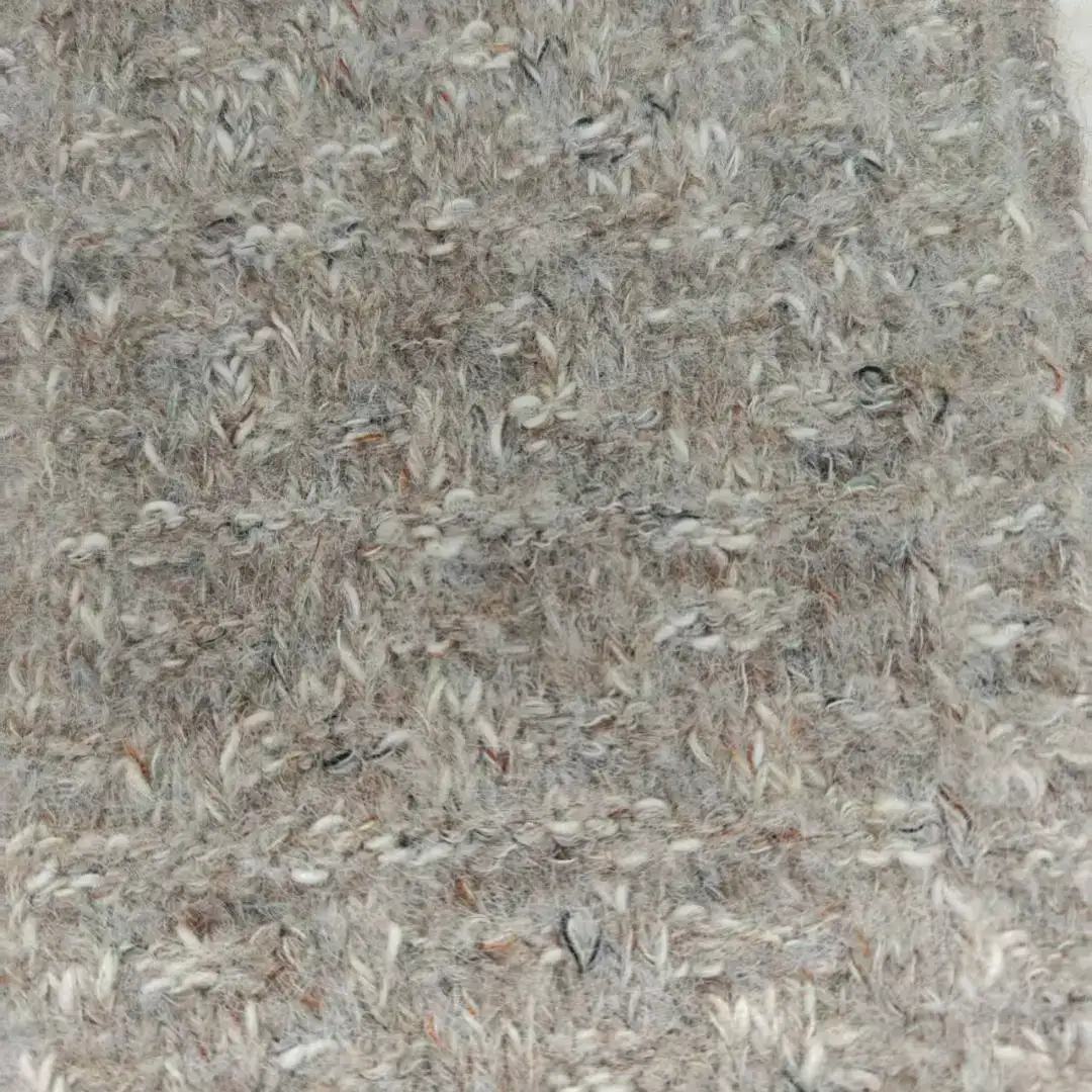 China Yarn for Full-Zipper Cardigan (Sweater),Half-Zipper Cardigan (Sweater),Shirt Long Sleeve Button (Sweater) Mossy Yarn Fancy Yarn Wool Recycled Polyester Cotton Nylon Spandex brown color buy from China wholesaler bulk order at wholesale price free worldwide shipping Alibaba