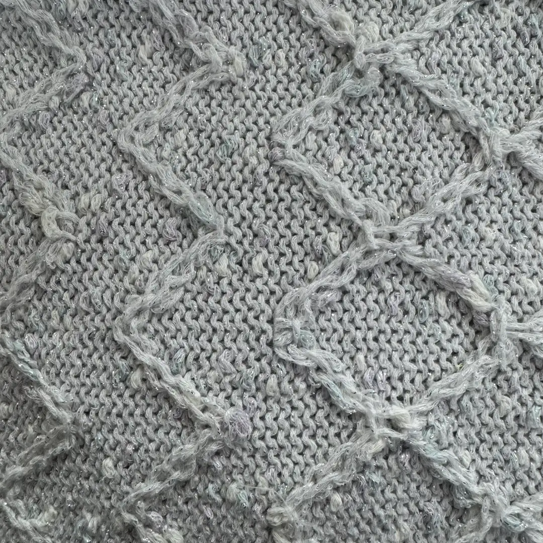 China Yarn for Ladies Vest (Sweater),Men’s Vest (Sweater),Open Cardigan (Sweater),Crew Neck Pullover (Sweater),Crop Top Pullover (Sweater),U-Neck Cardigan (Sweater),Kids V-Neck Cardigan (Sweater) Ring Spun Regular Yarn Cotton Lurex Colorful color buy from China wholesaler bulk order at wholesale price free worldwide shipping Alibaba