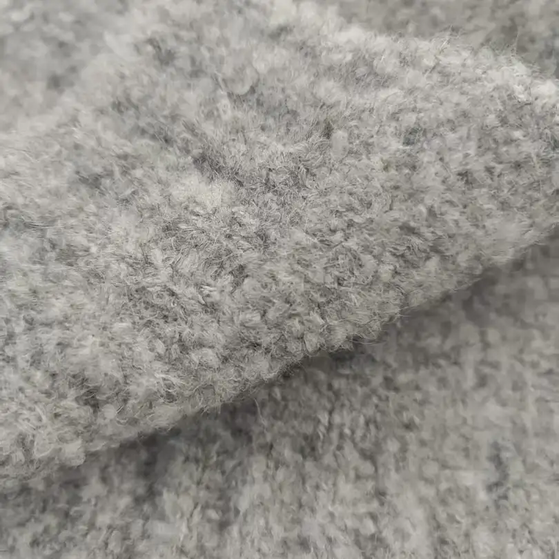 China Yarn for Shirt Long Sleeve Zipper (Sweater),Shirt Half Sleeve Button (Sweater),Shirt Half Sleeve Zipper (Sweater) Boucle Yarn Fancy Yarn Recycled Polyester Wool Spandex Gray，Blue color buy from China wholesaler bulk order at wholesale price free worldwide shipping Alibaba