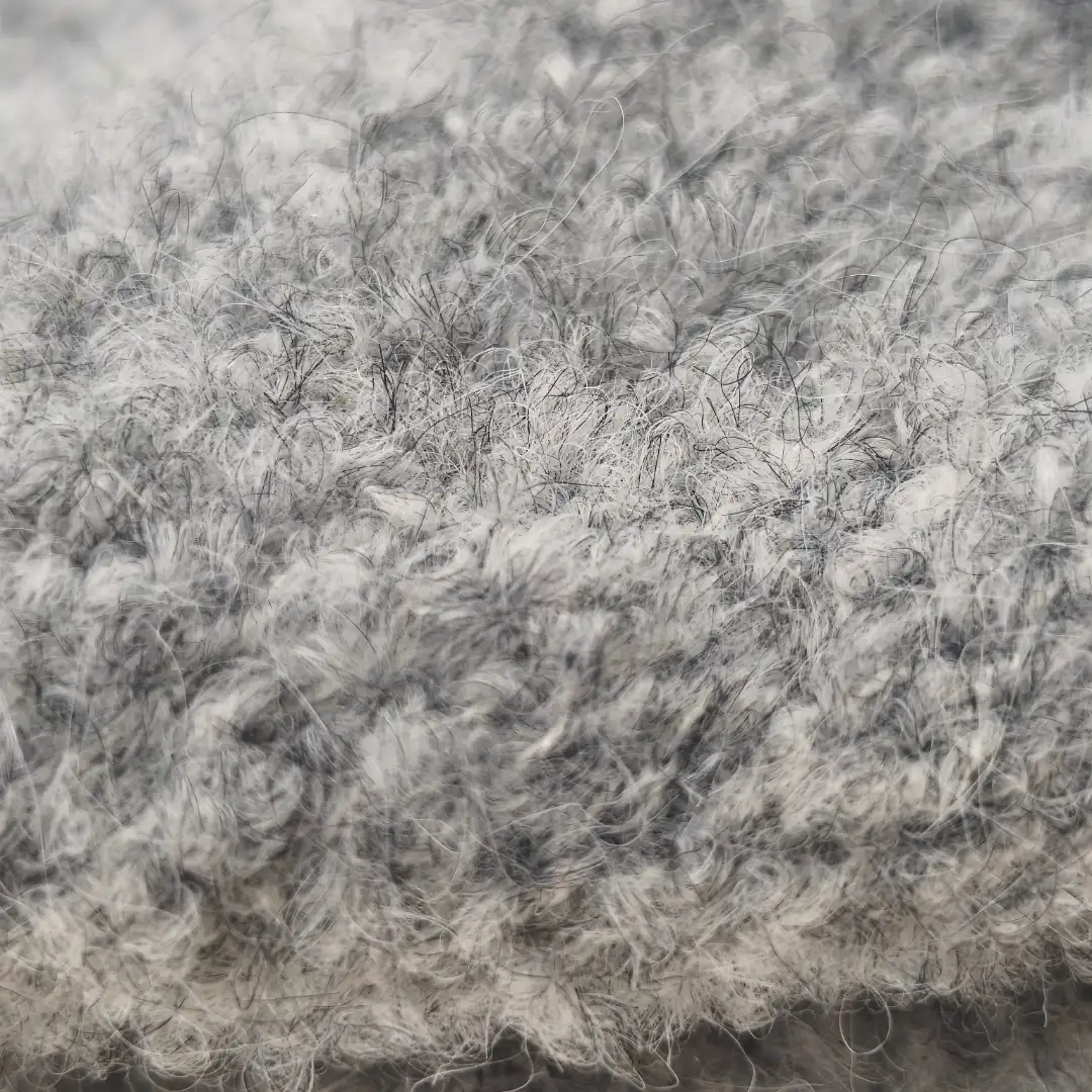 China Yarn for Round Neck Pullover (Sweater),Crew Neck Pullover (Sweater),Roll Neck Jumper (Sweater) Roving Yarn Fancy Yarn Polyester Wool Elastane 019浅花灰 color buy from China wholesaler bulk order at wholesale price free worldwide shipping Alibaba