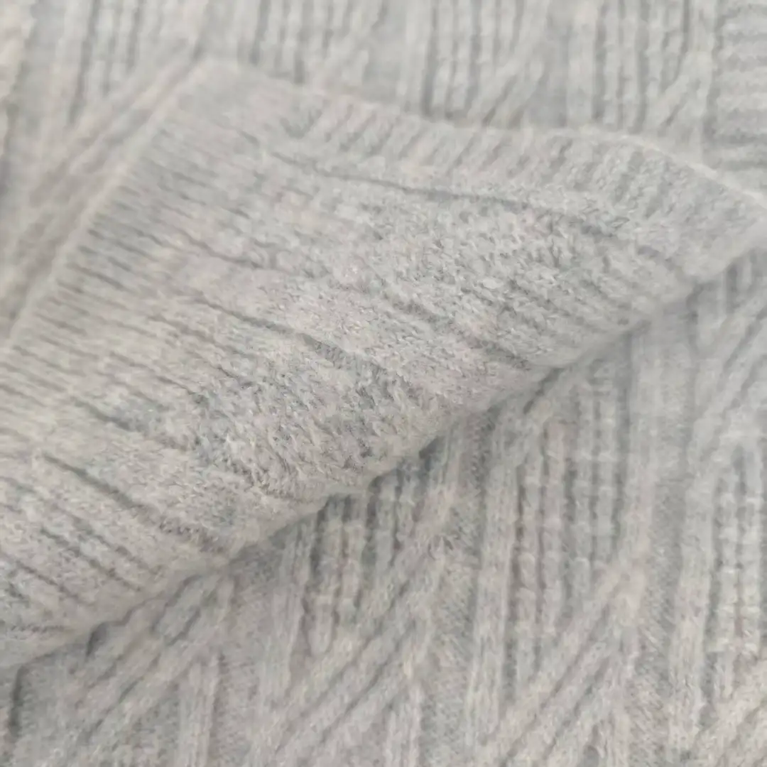 China Yarn for Full-Zipper Cardigan (Sweater),Half-Zipper Cardigan (Sweater),Shirt Long Sleeve Button (Sweater) Mossy Yarn Fancy Yarn Polyester Acrylic Recycled Polyester Wool Spandex Gray color buy from China wholesaler bulk order at wholesale price free worldwide shipping Alibaba