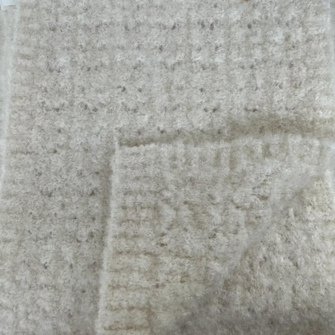 China Yarn for Ladies Vest (Sweater),Men’s Vest (Sweater),Open Cardigan (Sweater),Full-Zipper Cardigan (Sweater),Round Neck Pullover (Sweater),Crew Neck Pullover (Sweater),Crop Top Pullover (Sweater) Boucle Yarn Fancy Yarn Polyester Acrylic Nylon Wool Spandex Beige color buy from China wholesaler bulk order at wholesale price free worldwide shipping Alibaba